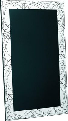 Lavagna 60x100 cm Bianco Righe Nere Tokyo MT302 - Nero Lavagne