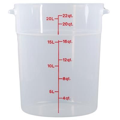 Contenitore Tondo Graduato 20,8 lt - Cambro