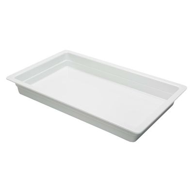 Tirolix - Vasca Gastronorm 53 x 32,5 cm Bianco Melamina
