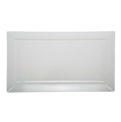 Tirolix - Vassoio Rettangolare 44,5 x 22,3 cm Bianco Melamina