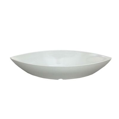 Tirolix - Insalatiera Ovale 50 x 19,5 cm Bianco Melamina