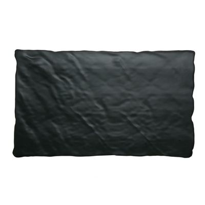 Tirolix - Vassoio Rettangolare 30 x 50 cm Nero Melamina Ardesia