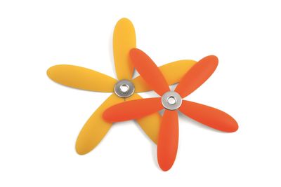 Sottopentola a tulipano giallo/arancione 6,5 cm - Weis