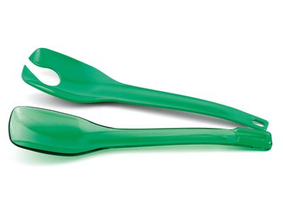 Coppia posate insalata verdi 30,5 cm - Weis