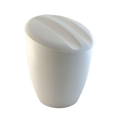 Porta Ghiaccio Tondo Con Coperchio 3,5 lt Bianco - Mc