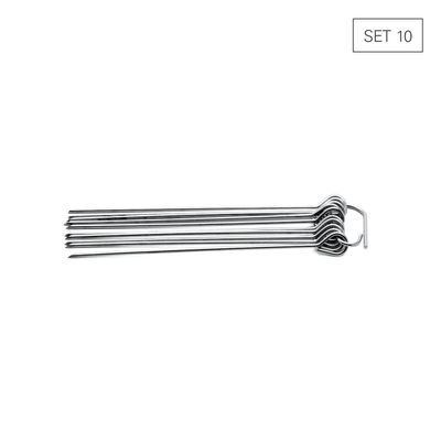 Set da 10 aghi per roulade 10 cm - Weis