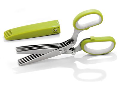 Forbici per erbe con pettine per pulizia 21 cm - Weis