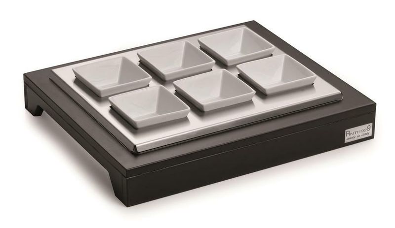 Espositore + 6 Ciotole 38 x 32 cm Trendy - Pintinox