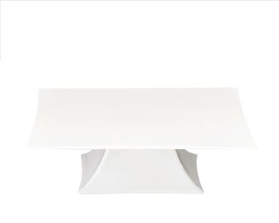 Tirolix - Alzata Quadra 30 x 30 cm Bianco Bodrum