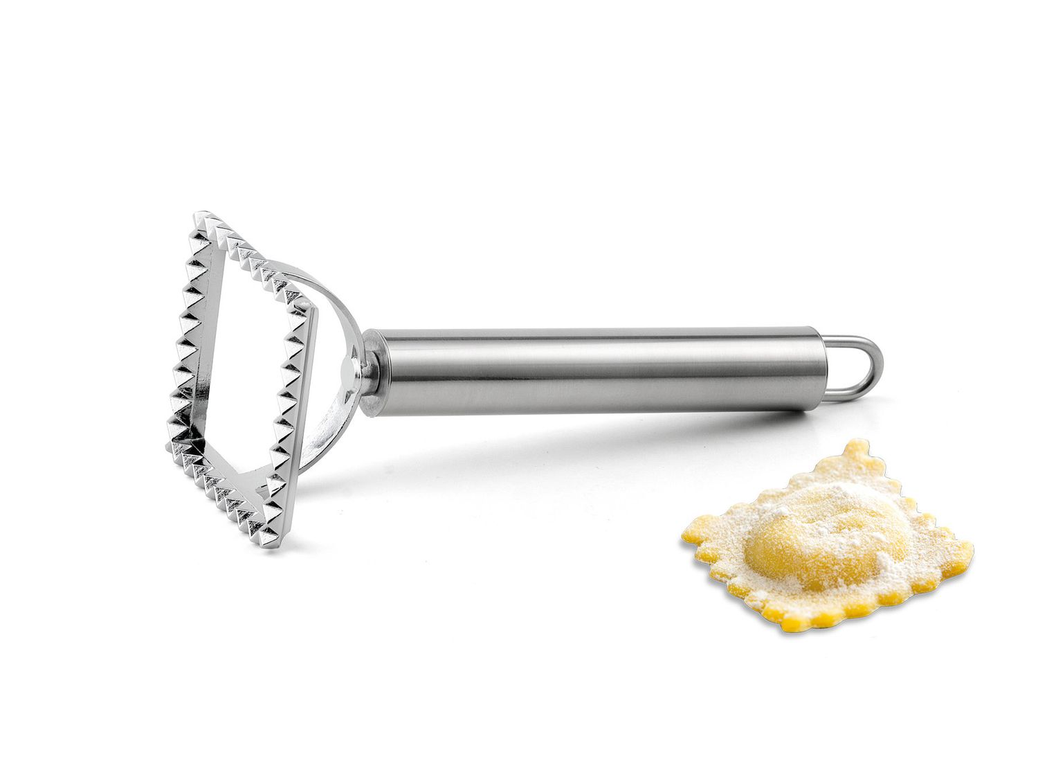 Taglia ravioli quadrato 15 cm - Weis