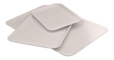 Vassoio 28 x 19 cm Bianco - Sss