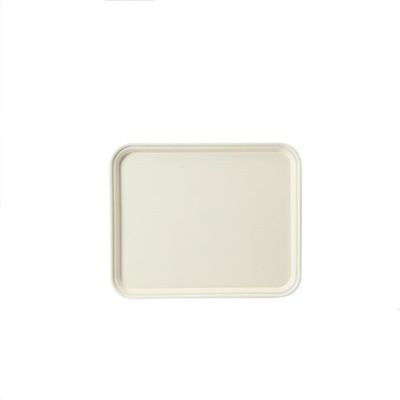 Tirolix - Vassoio Rettangolare 32,5 x 26,5 cm Bianco Tabla
