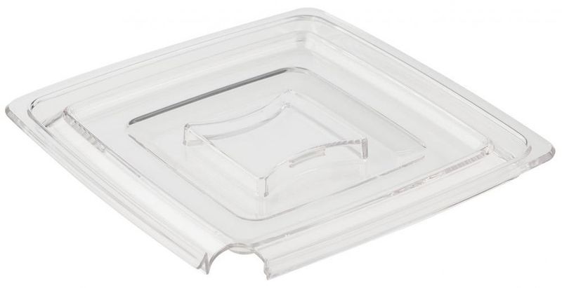 APS - Coperchio "Pure" con incasso per cucchiaio 19,5 x 19,5 cm