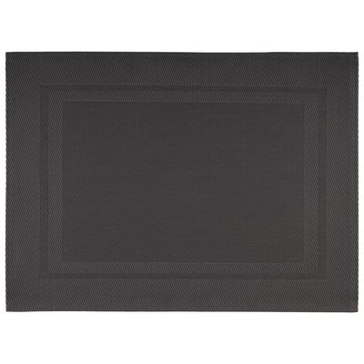 APS - Tovaglietta a nastro fine &quot;Fino&quot; 33 x 45 cm Grigio