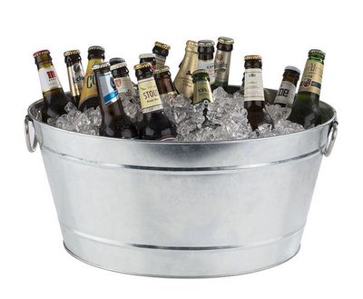 APS - Secchiello per bevande &quot;Tin&quot; 32 x 50 cm Argento