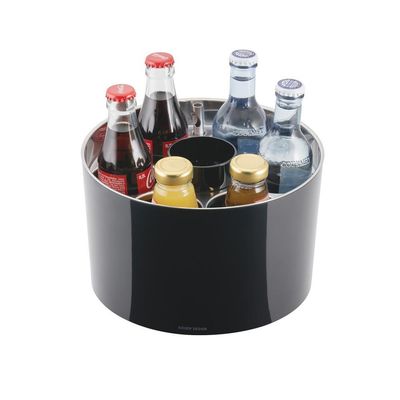 APS - Refrigeratore bottiglie &quot;Conference&quot; 23 cm Nero