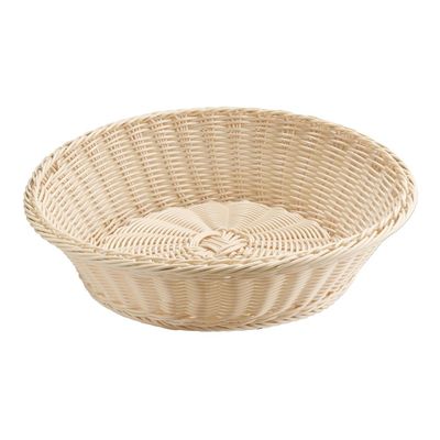 APS - Cestino buffet rotondo &quot;Economic&quot; 39 cm Beige chiaro