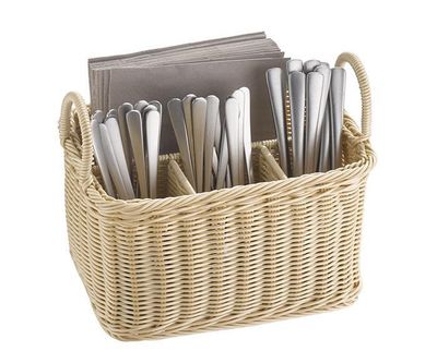 APS - Cestino posate &quot;Economic&quot; 18 x 26 cm Beige Chiaro