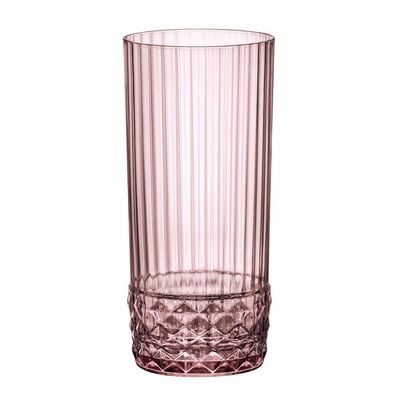 Bicchiere Cooler 49 cl America '20s Lilac Rose - Bormioli Rocco