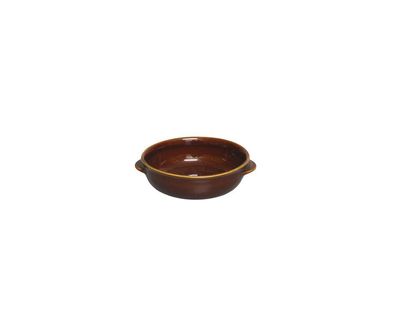 Tegame Tondo 15 cm Stoneware Marrone - Mps