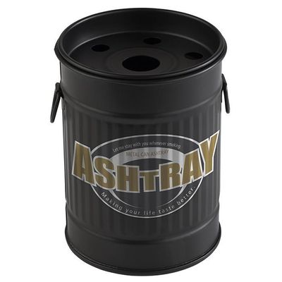 APS - Posacenere antivento &quot;Smoky&quot; 8,5 cm Nero