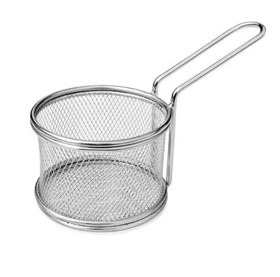 Mini Cestello Friggitrice Tondo 10 cm - Tirolix
