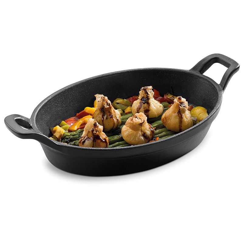 Yegam - Mini casseruola con coperchio 21,5 x 15,5 cm