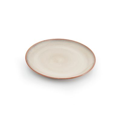 Yegam - Piatto tondo coupe 26.5 cm Rustic Sand