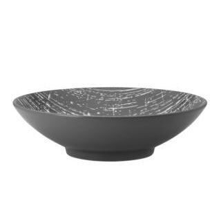 Yegam - Ciotola 24 cm Grigio Drizzle
