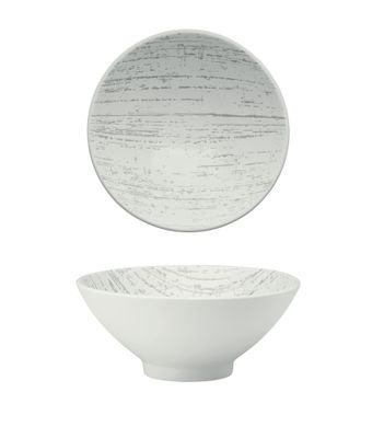 Yegam - Ciotola 23 cm Bianco Drizzle