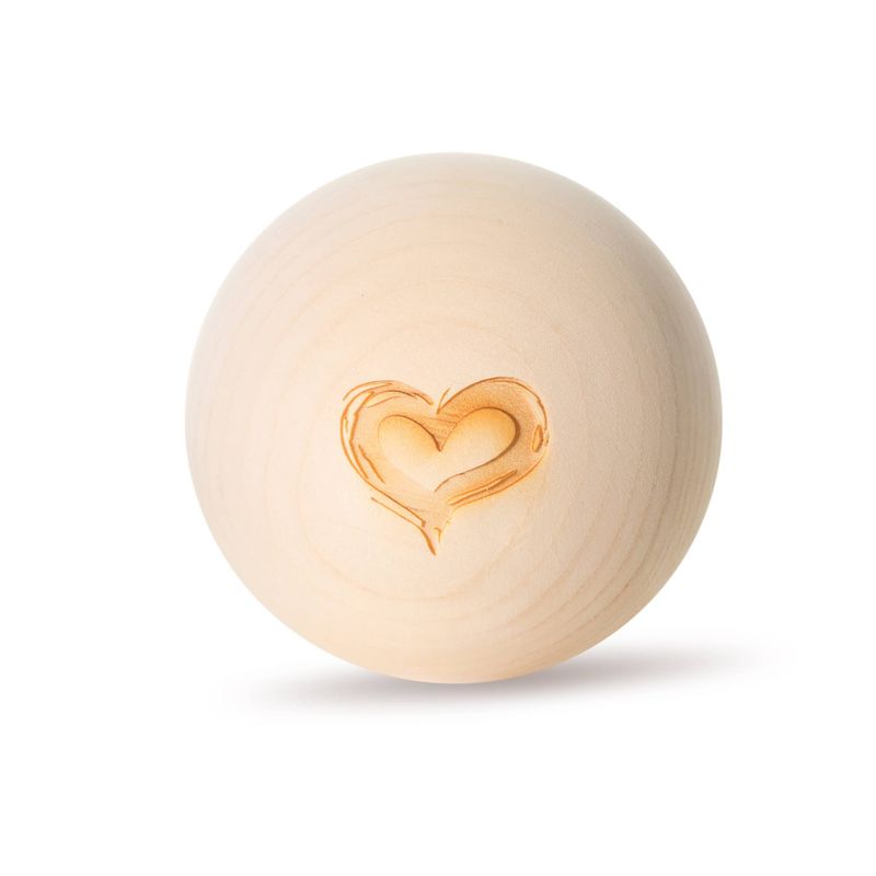 Zirbenfamilie - Sfera di pino cirmolo Cuore