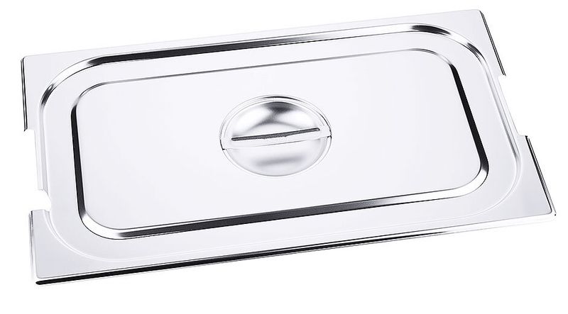 Coperchio GN 1/1 con incavo per cucchiaio 7200 - Contacto