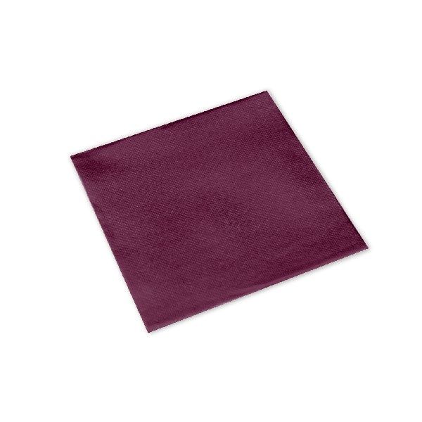 Tovagliolo Tissue Bordeaux 33x33 cm - 1000 pezzi - Packservice