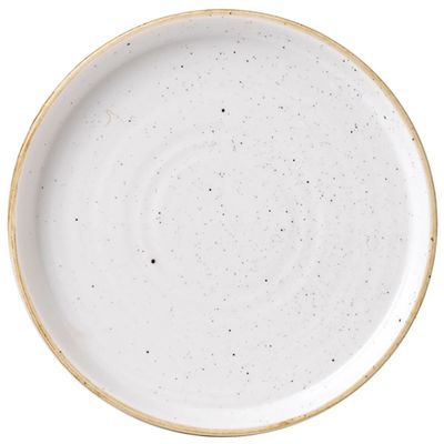 Churchill - Piatto con bordo verticale 21 cm Barley White