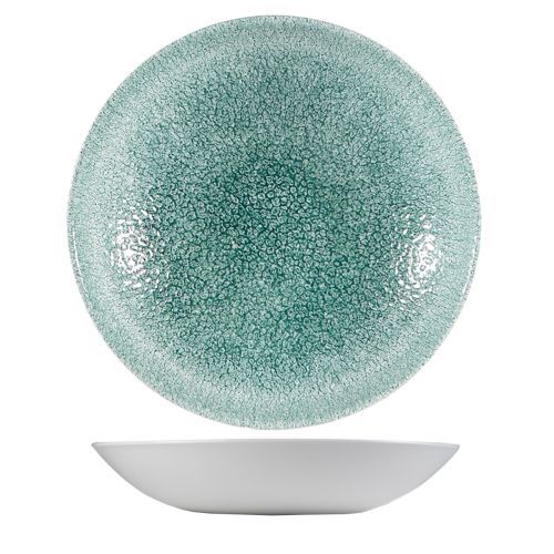 Churchill - Piatto fondo 18,2 cm Raku Jade Green Studio Prints