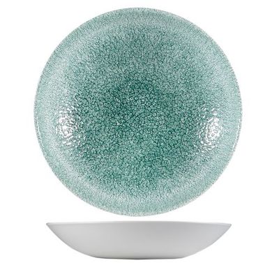 Churchill - Piatto fondo 18,2 cm Raku Jade Green Studio Prints