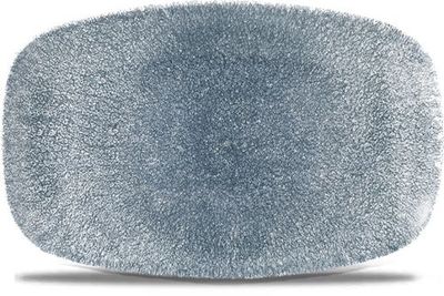 Churchill - Piatto oblungo 23,7 x 15,7 cm Raku Topaz Blue Studio Prints