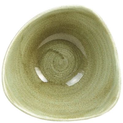 Churchill - Ciotola triangolare 18,5 cm Patina Burnished Green