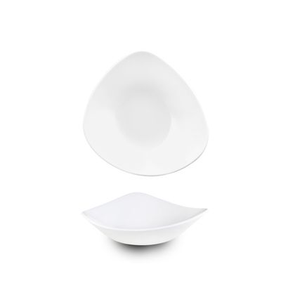 Churchill - Ciotola triangolare 18,5 cm Vellum Semi Matte Glaze