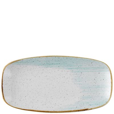 Churchill - Piatto oblungo 29,8 x 15,3 cm Accents Duck Egg