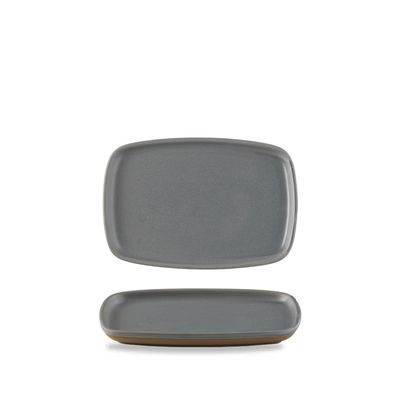 Churchill - Piatto rettangolare 22 x 15 cm Seattle Grey Emerge