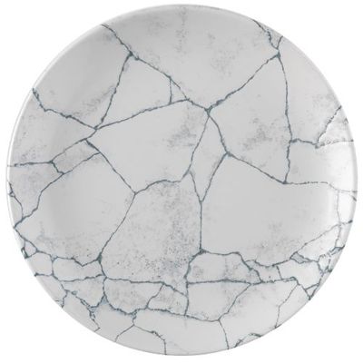 Churchill - Piatto piano 21,7 cm Kintsugi Pearl Grey Studio Prints