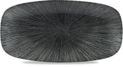 Churchill - Piatto oblungo 29,8 x 15,3 cm Agano Black Studio Prints