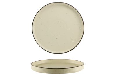 Ariane - Piatto nordic 21 cm Selas Ecru