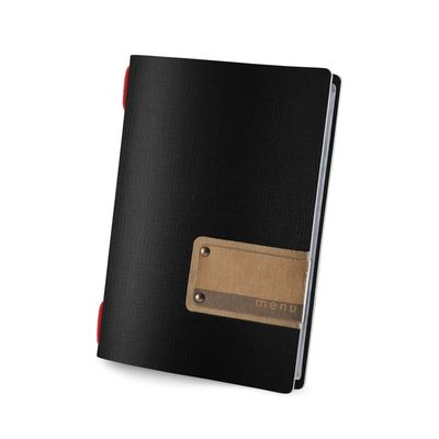 Dag Style - Menu Juta Golfo 16,5 x 23,1 cm Nero