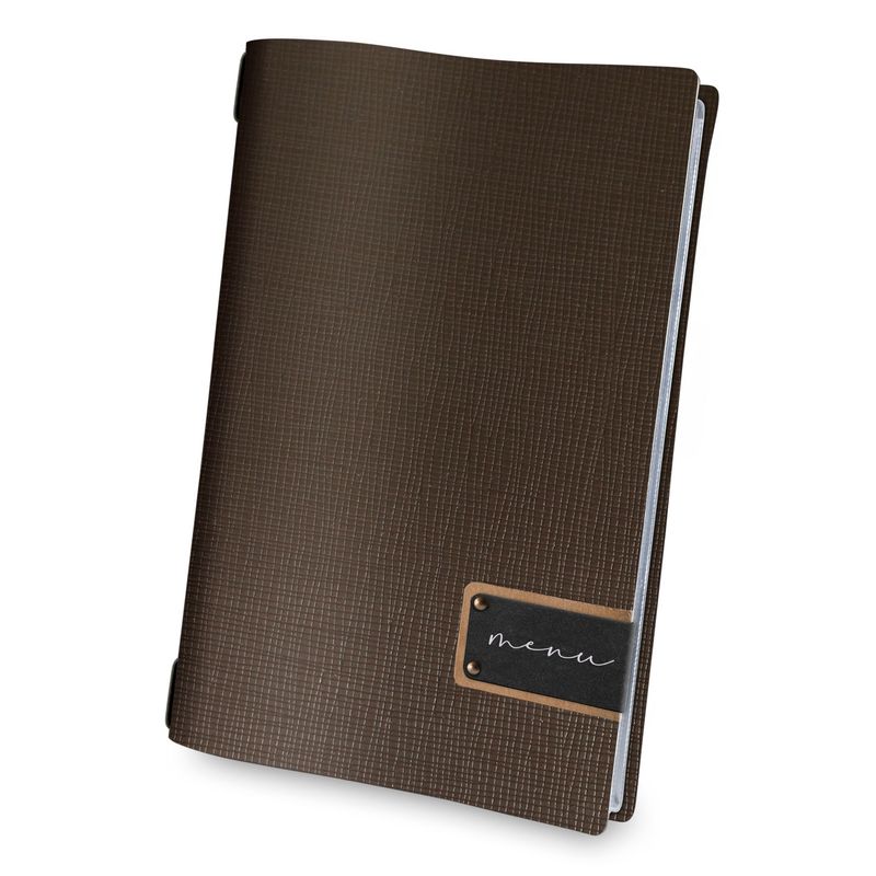 Dag Style - Menu Chef A4 23,2 x 31,8 cm Marrone