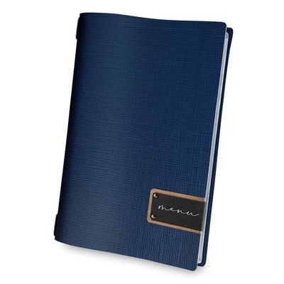 Dag Style - Menu Chef A4 23,2 x 31,8 cm Blu