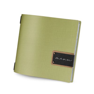 Dag Style - Menu Chef Quadrato 23 x 23 cm Salvia