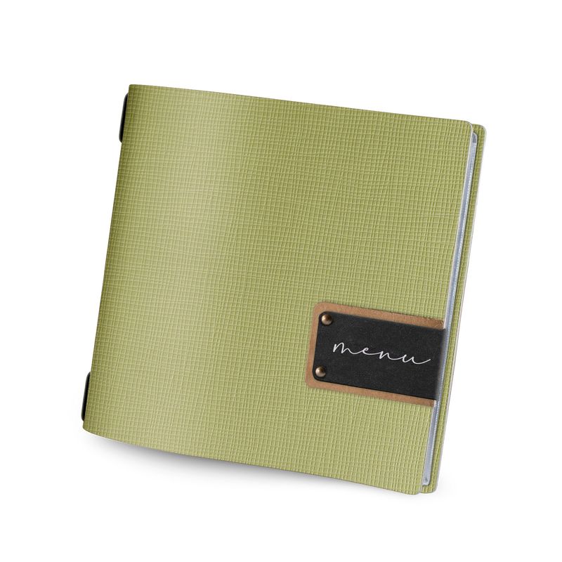 Dag Style - Menu Chef Quadrato 23 x 23 cm Salvia