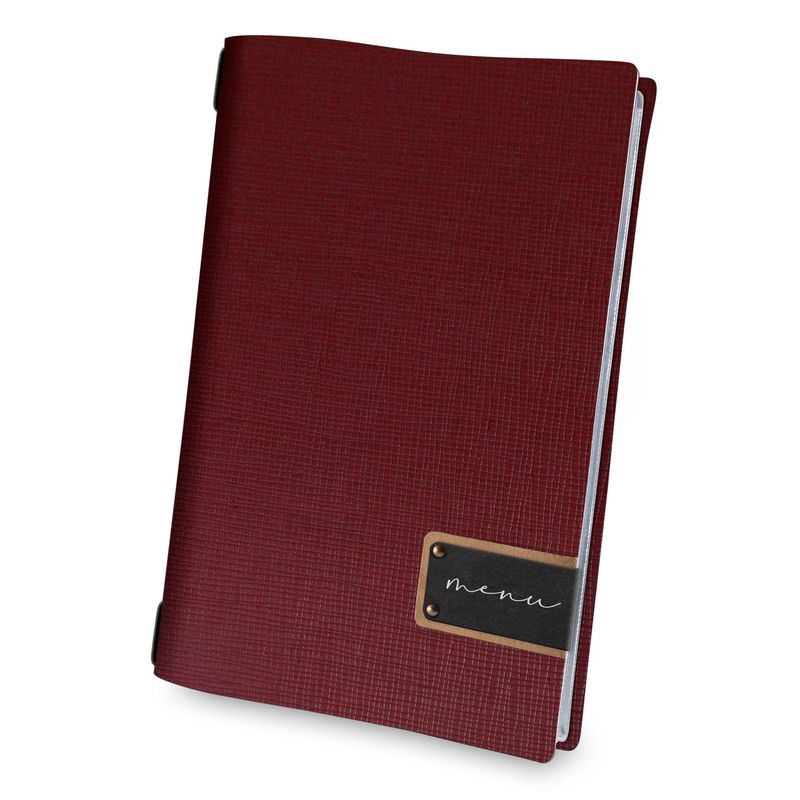 Dag Style - Menu Chef A4 23,2 x 31,8 cm Bordeaux